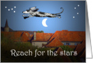 Congratulations on scholarship, Reach for the stars card