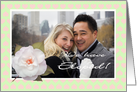 We have Eloped,white Camellia, photo card