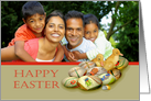 Happy Easter, photo card,from our house to yours . card