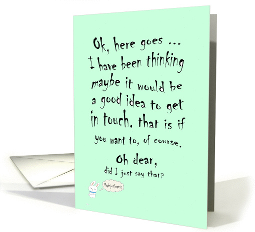 We should meet up.humor. card (1295140)