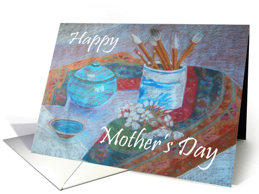 Happy Mother's day, pastel still life. card (1304360)