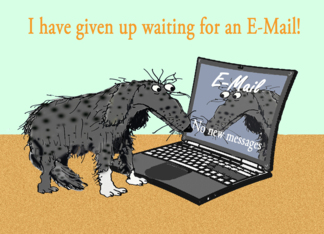 Waiting for e-mail...