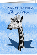 Congratulations on promotion,breaking glass ceiling, For daughter card