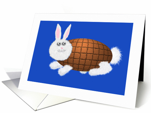 Chocolate Easter Bunny. card (776352)