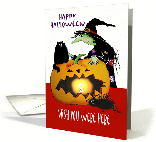 Happy Halloween Boyfriend, Wish You Were Here,Witch, cat,... (862065)