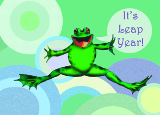 It's Leap Year!Happy...