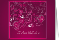 beautiful flowers for mother’s day card