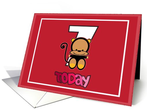 birthday 7 today card (621538)