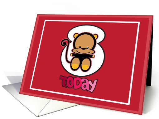 birthday 8 today card (621541)