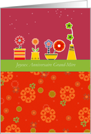 Joyeux anniversaire grand-mre, French birthday card for grandmother card