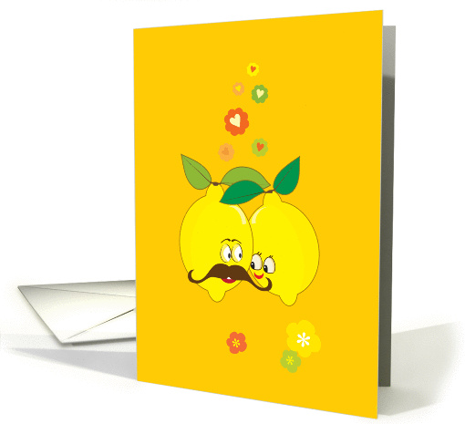 Happy Valentine's Day, Miss and Mister Lemon Love card (896497)