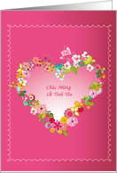 Vietnamese happy Valentine’s Day, Chc Mừng Lễ Tnh Yu card