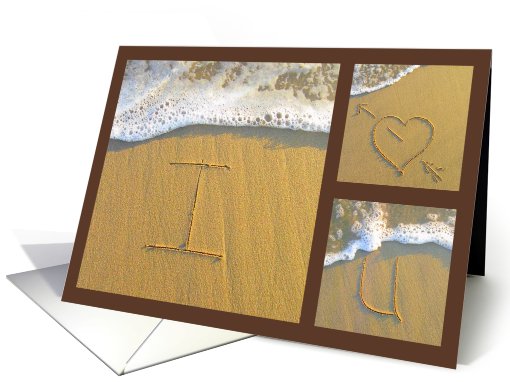 I Love You card (602661)
