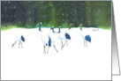 Cancer Encouragement-Red Crowned Cranes card