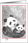 Panda-Blank-Asian art card