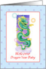 Dragon Yesr Baby-Congratulations card