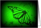 Thank You Butterfly and Floral card