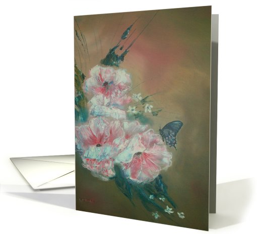 Sympathy / Flowers card (677734)