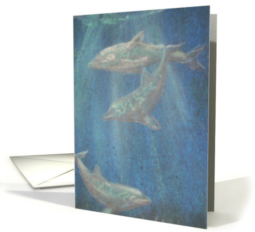 Dolphins card (689863)