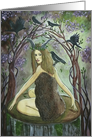 Wild Fauna, Beltane Princess - Beltane Art card