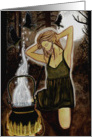 Moon Potion - Witch Art card