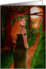 ComeTo The Beltane Fire, Witch Art card