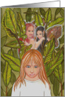See! I toldja humans are REAL! - Fairy Art card