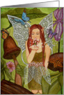 Encouragement, Take Flight, My Friend! - Fairy Art card