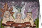 Wize Wimmin Fae - Getting Older Birthday - Fairy Art card