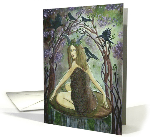 Wild Fauna, Beltane Princess - Beltane Art card (1514226)