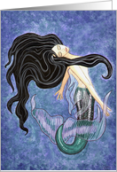 Mermaiden - Mermaid Art card