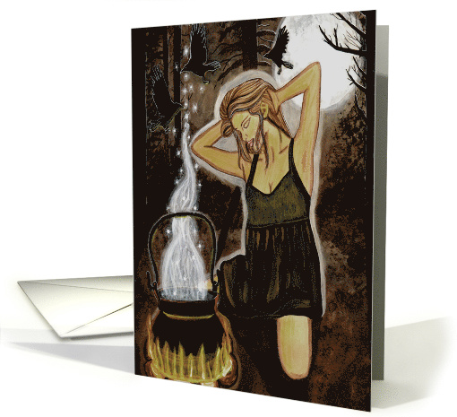 Moon Potion - Witch Art card (604220)