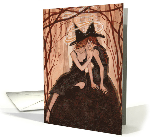 Whispers Only Sisters Understand - Witch Art card (604226)