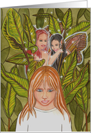 See! I toldja humans are REAL! - Fairy Art card