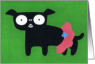 Blank card - pet dog card