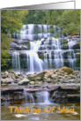 Thinking of You, Waterfall Photo card