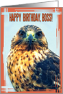 Happy birthday boss card