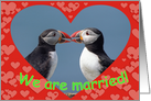 We are married card