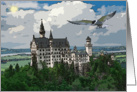 Happy Birthday, Gothic German Castle card