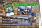 Tobermory, Isle Mull, Scotland collage card