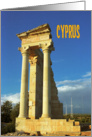 Historic Cyprus Apollo Temple Fragment card