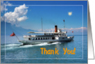 Thank you card, cruise ship card