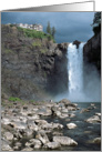 Snoqualmie falls Washington state, Any Occasion card