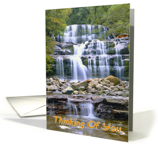 Thinking of You, Waterfall Photo card (1366160)