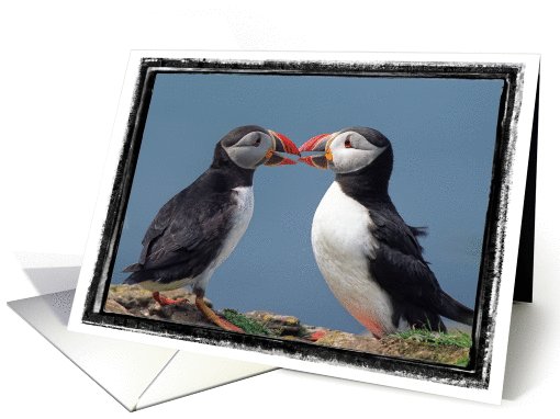 Love birds card (613977)