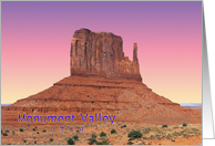 Monument Valley card