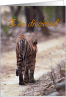 I am divorced card,...