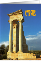 Historic Cyprus Apollo Temple Fragment card