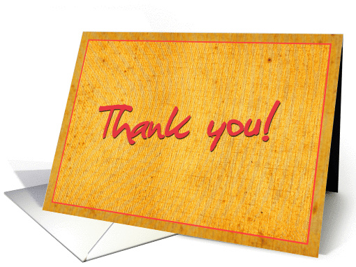 Thank you card, card (877332)