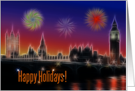 Happy Holidays card,...